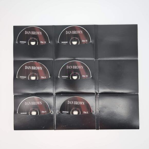 Angels & Demons MISSING ONE (1) CD 15 CDs AUDIO BOOK Novel by Dan Brown - GUC - Picture 10 of 15